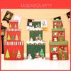 Colorful Christmas Decoration Gift Boxes Set Of Three Perfect For Holiday Displays