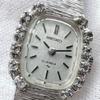 Used Seiko 11-3340 21 Jewels Manual Wind Rhinestone Watch (Working)