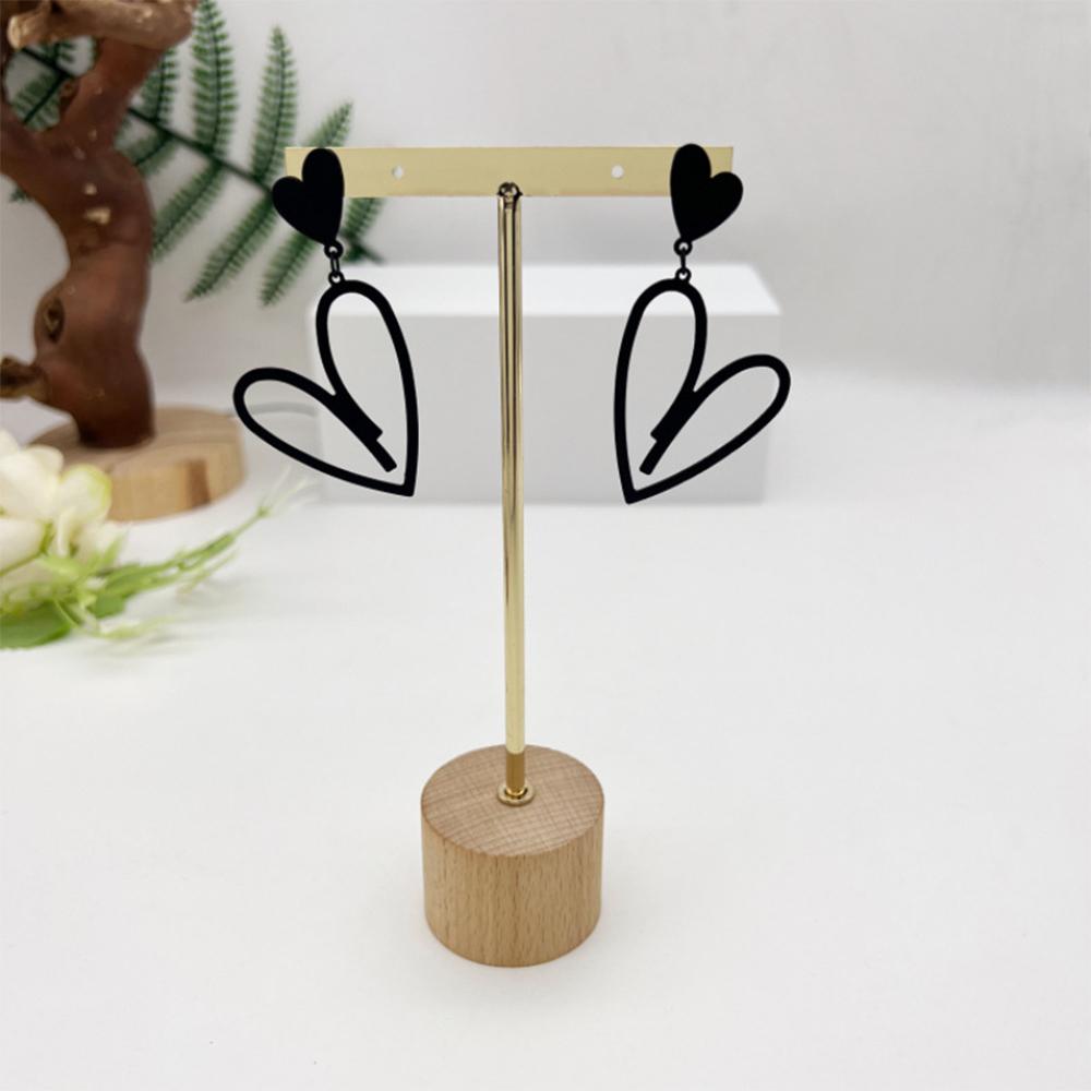 Forest Style Heart-Shaped Earrings For Women, Retro Style Design Earrings, Versatile Earrings For Daily Commuting.
