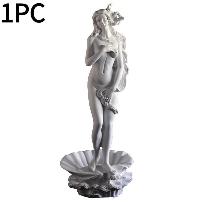 1PC Nordic Venus Muse Statue Ornament Home Entrance Art Room Sketch Resin Crafts Ornament
