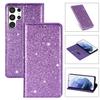 Süße Glitzernde Geldbörse Kartenfächer Handyhülle Für Samsung S26 Ultra S25 Plus S24 S23 A36 A56 Flip Starke Magnetische Buchhülle