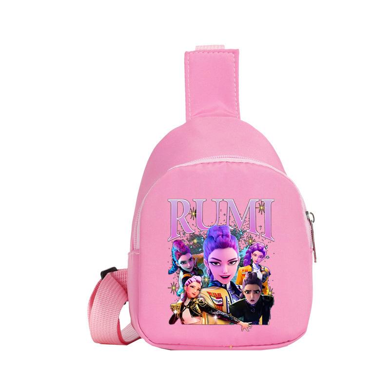 Animation Cartoon Peripheral Printing High Value Portable Shoulder Bag Leisure Children Fanny Pack