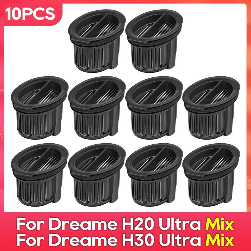 Compatible For ( Dreame H20 Ultra Mix / H30 Ultra Mix ) Parts Accessories Soft Brush Roller Filter Robot Vacuum Cleaner Kit
