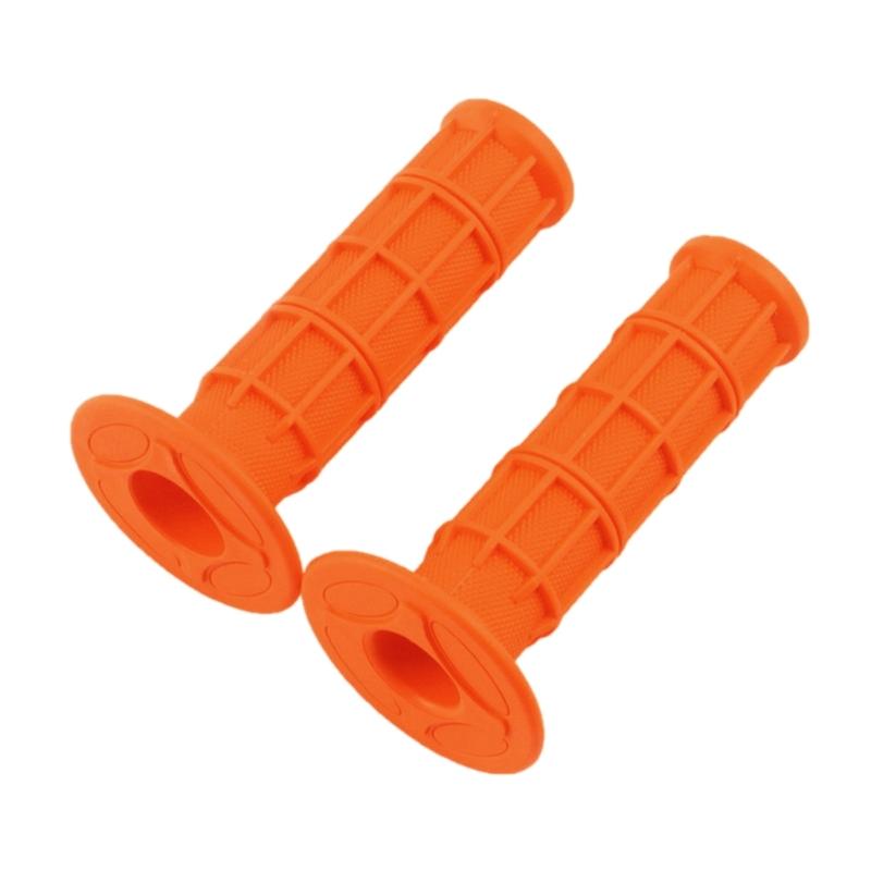 Motorcycle Rubber Hand Grips 22mm 7/8'' Handlebar Grips Universal Motorcycle Modification Hand Grips