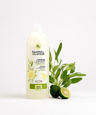 Rampal Latour Shampoo Indoche Sage Bergamot 1l Shampoo Shower Gel