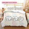 Usagi Pattern Bedding Quilt Set  Home Decoration  Gift (1 * duvet cover + 2 * pillowcase  without core)