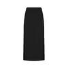 VISITINNEWYORK H-Line Side Contrast Knit Skirt (Vybsr02)