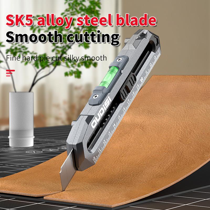 Pocket Knife Box Knife Practical Knife Telescopic Suitable for Home Office, School Stationery Knife Paper Art Knife