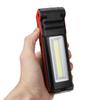 Super Bright COB LED Working Light USB Rechargeable Dimmable Flashlight 18650 Battery with Magnetic &Hook