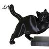 Sturdy Non Slip Book Supports for Kids 3D Printed Cat Bookend Bookshelves Decorative Ends Office Desk Home Library & Study Room Modern Minimalist