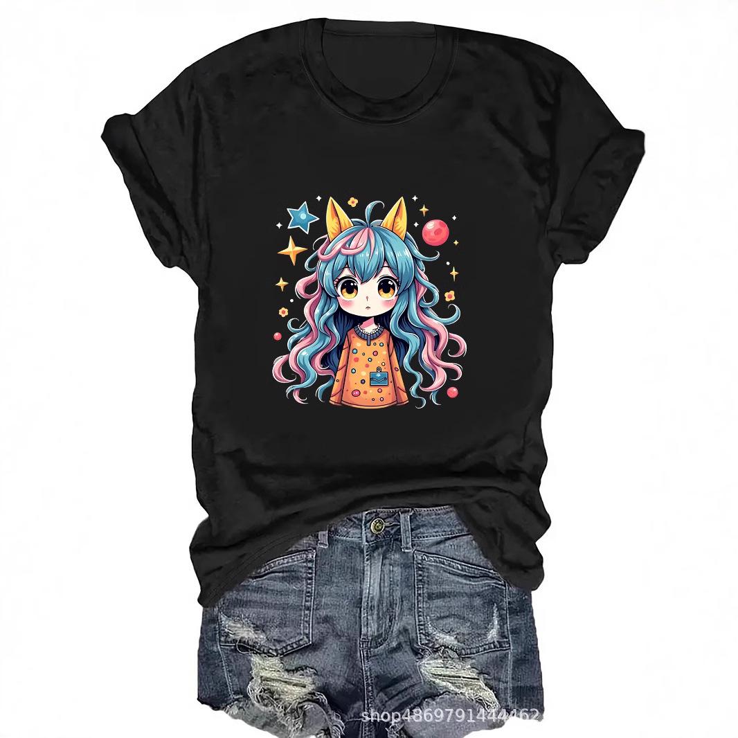 

International Fashion Women s Crew Neck T-Shirt Medium