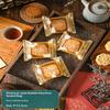 100Pcs Sealable Mooncake Packaging Bags Adorable Rabbit Prints Food Grade for Mid-Autumn Festival Baking Store Gift Packaging Use