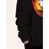 Boys' Casual Hooded Sweatshirt - Steve's Lava Chicken 3D Digital Printed Black Long Sleeved Pullover