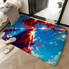 Soft Absorbent Non-Slip Rug Anime R-Rurouni KenshinS Floor Mat Home Decor Doormat Bedroom Floor Mat Shower Carpet