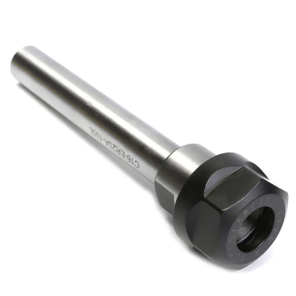 Neuer C16 ER20A 100L CNC 100mm Spannzangenfutterhalter Geradschaft Verlängerungsstange