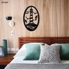Metal Lighthouse Wall Decor Nautical Theme