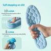 2/4pcs Soft Massage Memory Foam Insoles for Sport Running Shoes Sole Breathable Cushion Pads Women Men Feet Orthopedic Insoles
