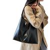 Retro Large Capacity Women's Tote Bag - Autumn/Winter Korean Style, Simple Versatile Single Shoulder Underarm Bag for Casual Commutes