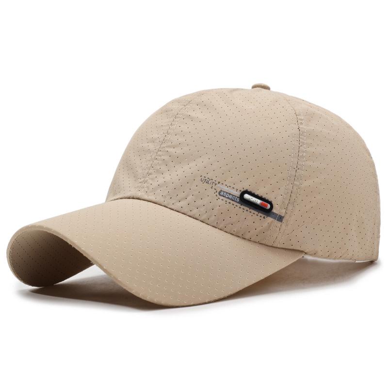 Summer Breathable Sun Hat: Korean Style Quick-Dry Short Brim Baseball Cap for Beach Sun Protection