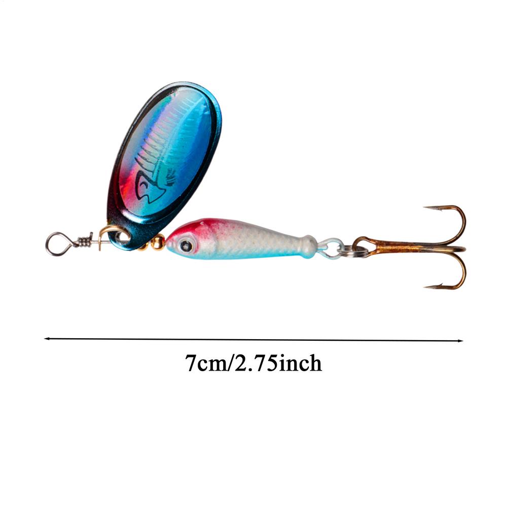 Fishing Spinner Baits Jigging Fishing Spinners With Hooks Metal Tackle Surf Casting Accessories For Freshwater Deep Water
