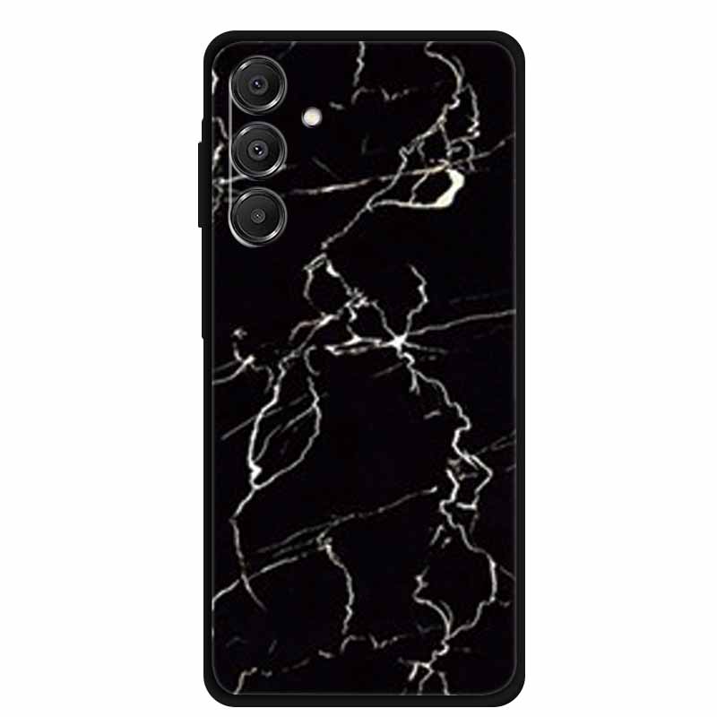 For Samsung Galaxy A14 A15 A16 5G Case Marble Soft TPU Phone Back Cover For Samsung A14 A15 4G Shockproof Silicone Painted Coque
