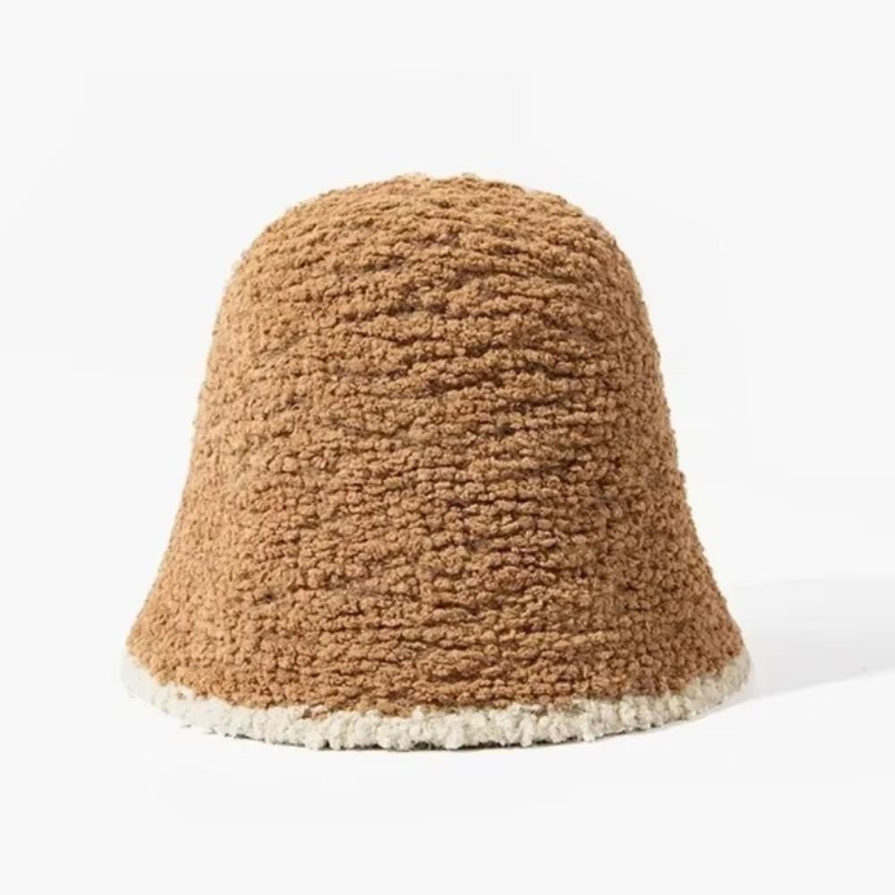 Warm Bucket Cap Windproof Beanies Hat Fashion Winter Hat for Women