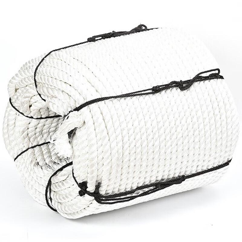 Lion Minister Heavy-Duty White Three-Strand Polypropylene Nylon Rope