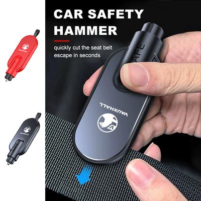 For Vauxhall Car Safety Hammer Glass Emergency Window Breaker Escape Tool VXR Astra Tigra Zafira Vectra Sign