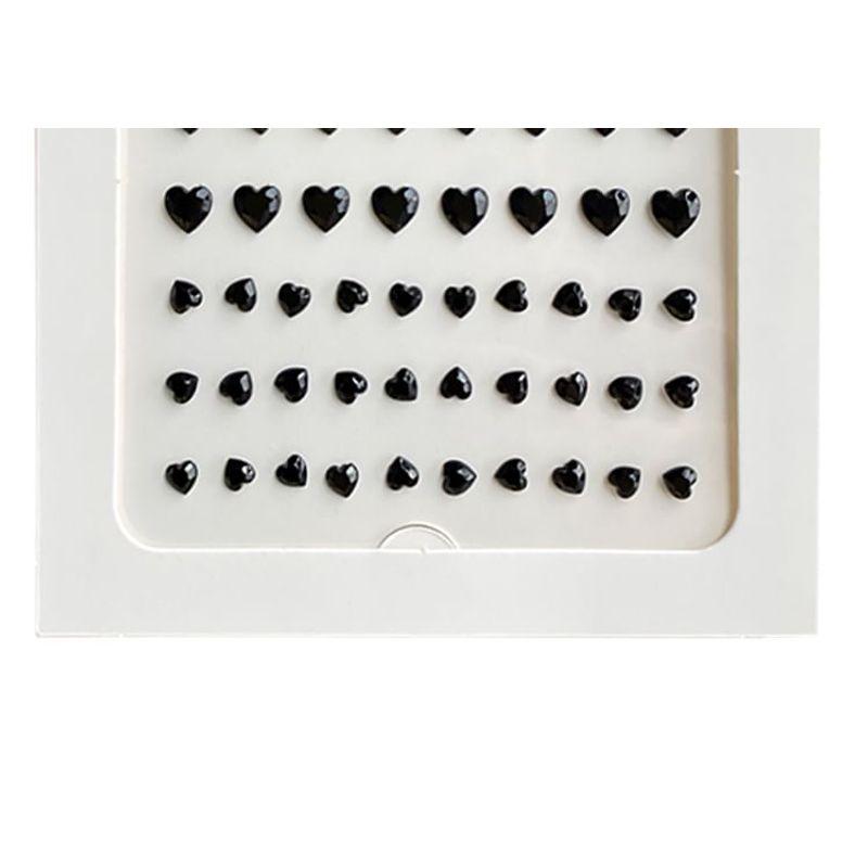 Denivyse - Herz Strasskleber Augen Make-up Aufkleber