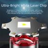 Handheld Type-C Rechargeable LED Flashlight Side Light Aluminum Alloy Work Camp Light Waterproof Handheld Torch Emergency