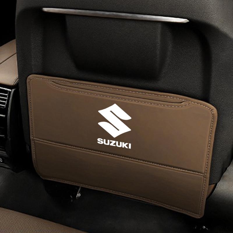 Car Anti-Kick Pad Seat Back Protector Anti-Dirty Mat For Suzuki Vitara Swift Kizashi SX4 IgnisBaleno Ertiga Ciaz S-cross Sticker