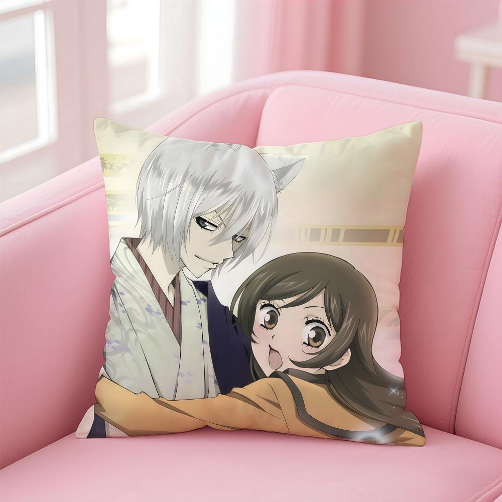 anime Kamisama Kiss Cushion Cover Comfortable Reversible Pillow Cover Ideal for Car Sofa Bedroom & Beyond