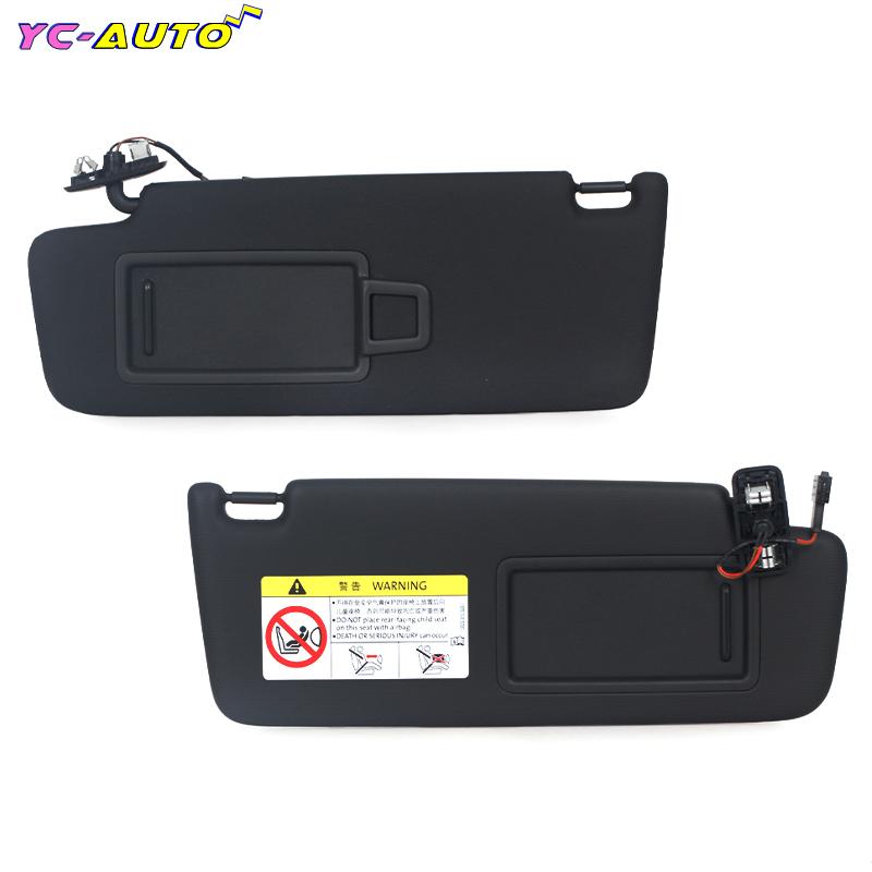 Panel Osłony Przeciwsłonecznej Przedniej Samochodu Z Lusterkiem Kosmetycznym Do VW Golf 7 SportsVan Jetta MK7 T-Cross Passat B8 CC E-Golf T-Roc 5GG857551