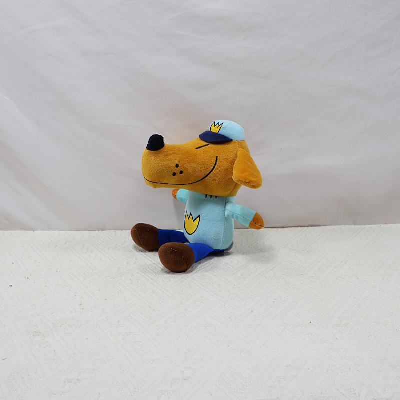 New Detective Dog Adventure Series Dog Man's Plush Toys Anime Peripheral Dolls