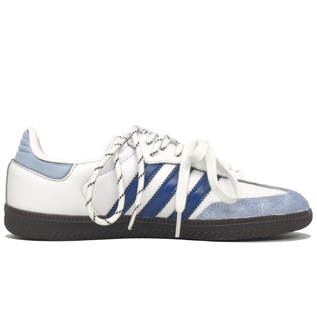 adidas Originals SAMBA OG Low top Bundeswehr Sneaker Unisex Staubblau B75806(Team400-)