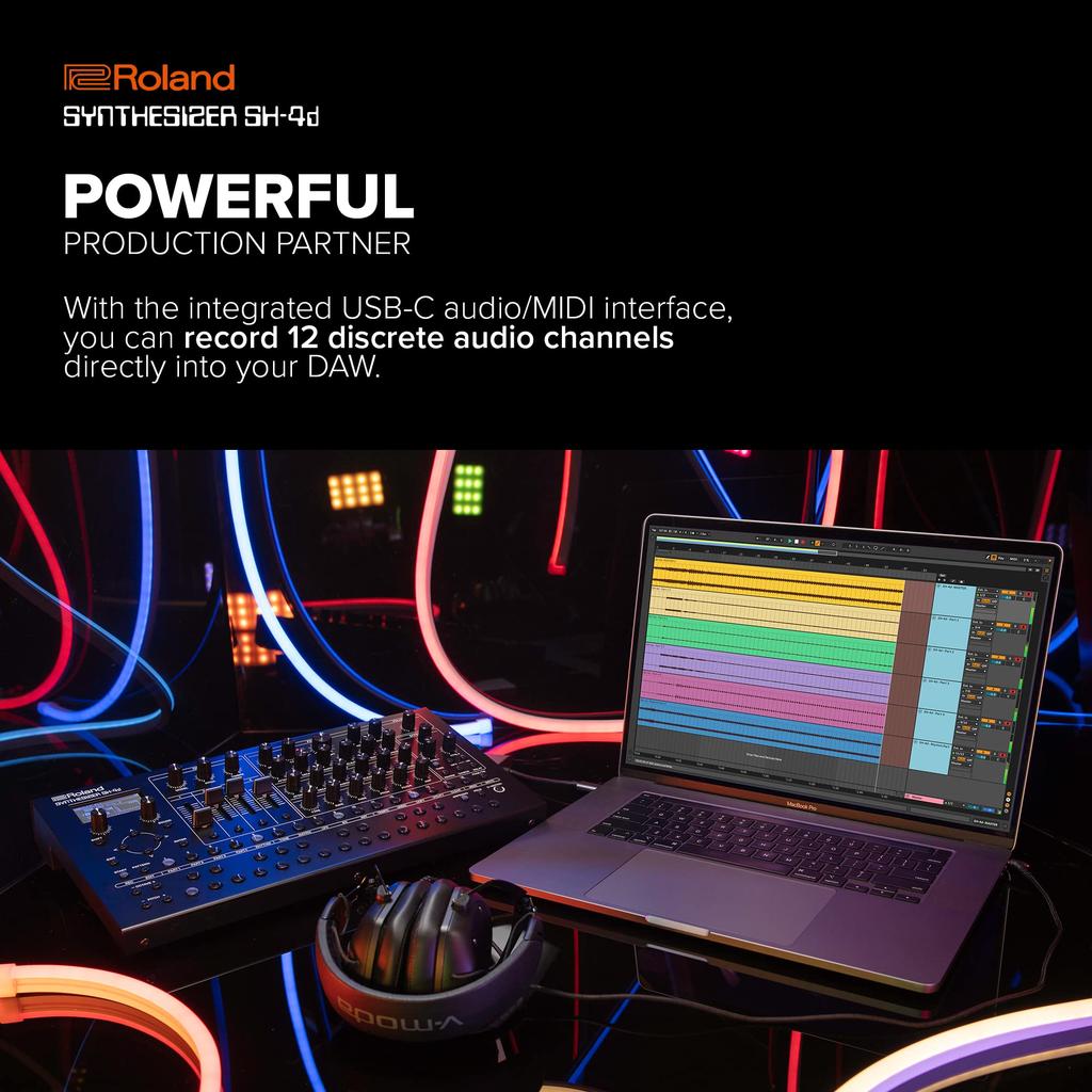 Roland Desktop Synthesizer Roland/SH-4d