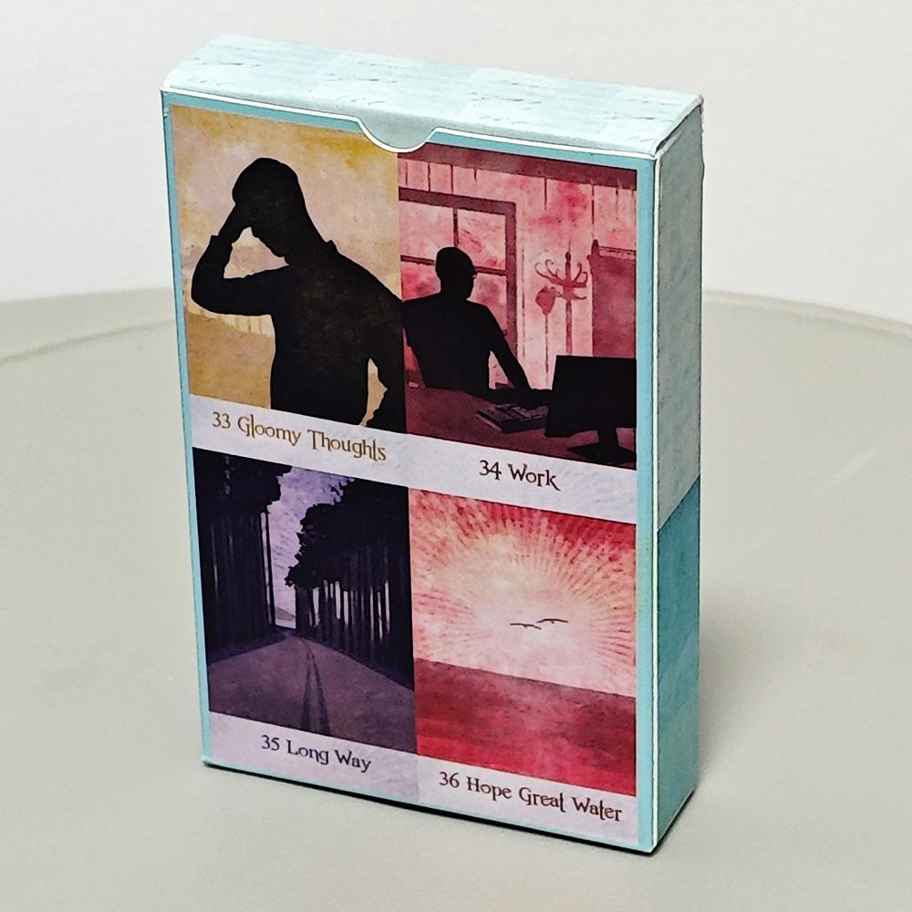 38 Pcs Kipper Cards Rainbow Kipper Deck Tradition and Contemporary Art Merge 9*6cm