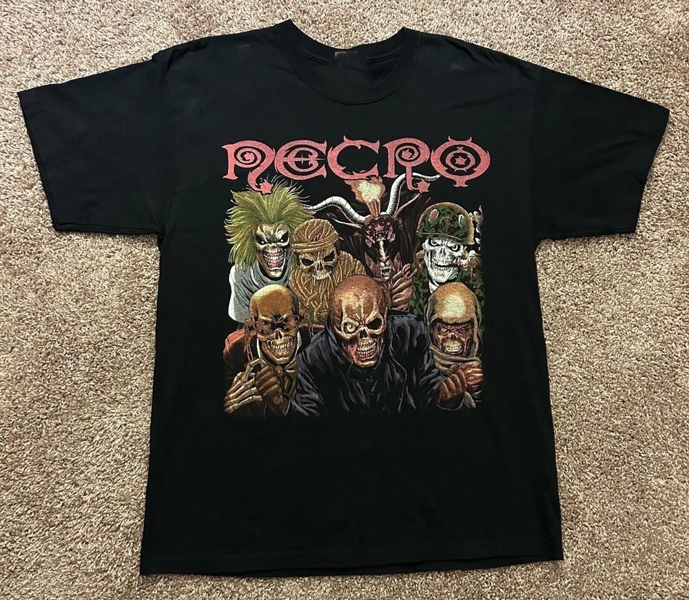 

Hot Rare Necro Band Death Rap Black S to 5XL Tee Shirt SN416 Unisex T-Shirt XL