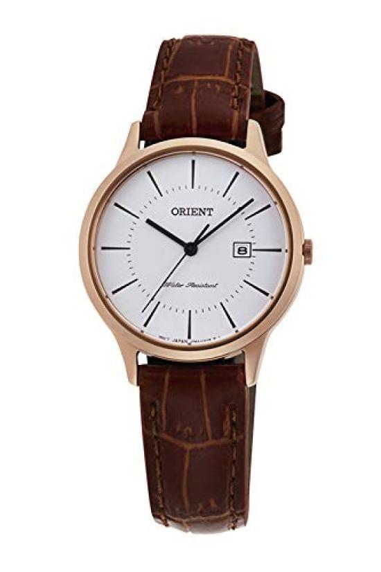 

Orient Часы ORIENT Quartz, сделаны в Японии, с гарантией отечественного производителя, RH-QA0001S, женские, белые, серебристые