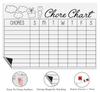 Inkdotpot Magnetic  Whiteboard Chore Chart Chore  Chart For  Refrigerator  - Dry Erase Behavior Chart For Kids