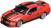 Freestyle MOTORHELIX Ford Mustang Shelby GT500 Super Snake 2007 Torch Red Matte Black Single Stripe (FREESTYLE) 1/64 (Finished Model)