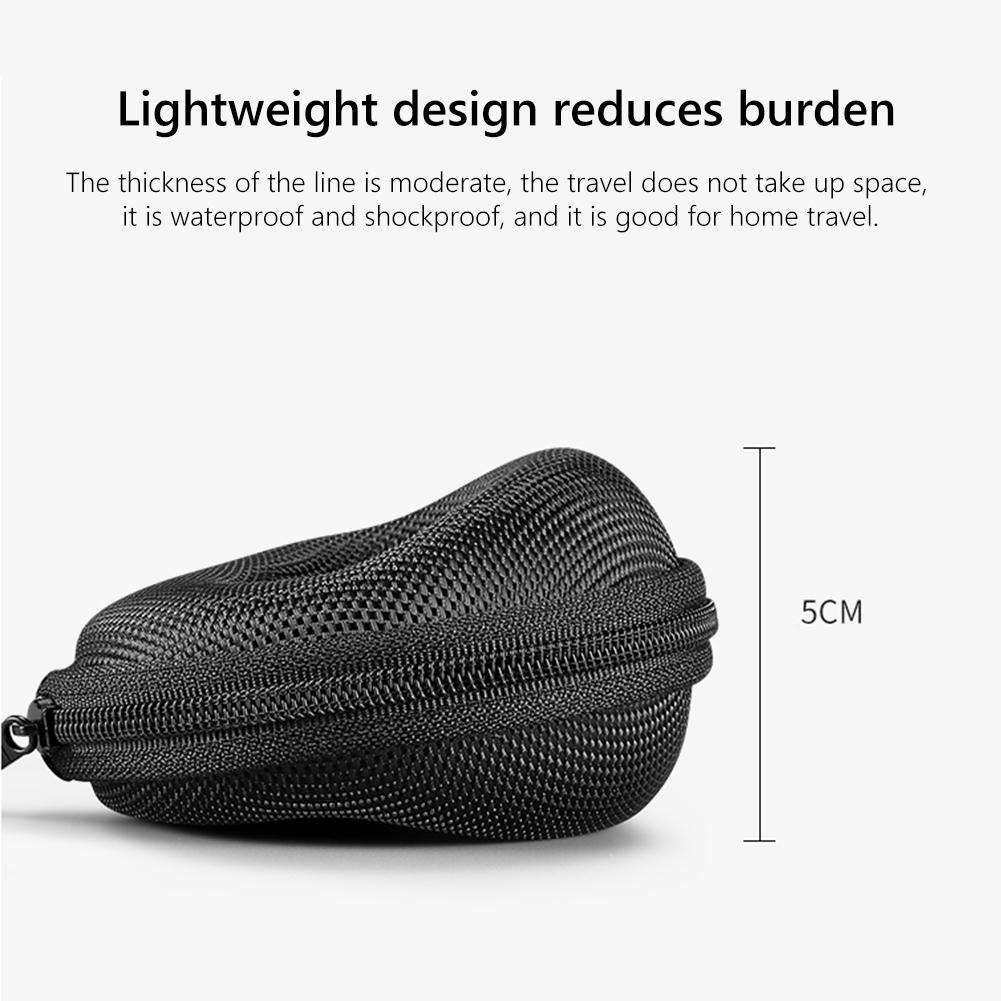 Single Watch Travel Case Zipper Waterproof Smartwatch Storage Box for Smart Watch Wristwatch Soft Interior Watch Container Case