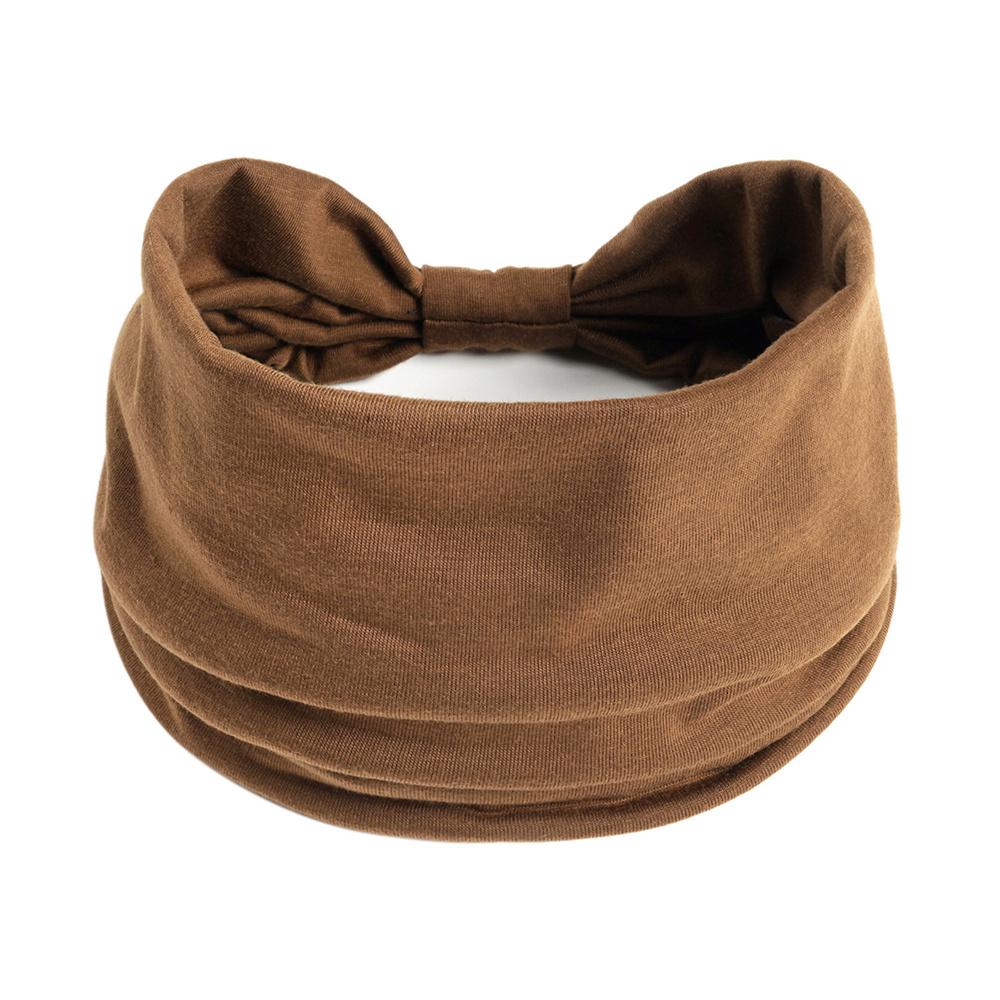 Wide Headbands for Women Stylish Head Wraps Boho Hairbands Sport Yoga Turban Cotton Non-Slip Bandana Hair Accessories
