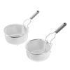 Deep Fryer Basket Stainless Steel Frying Basket With Anti Slip Handle Cooking Tool For Home Kitchen Restaurant Barbecue Bbq