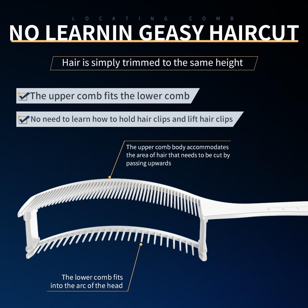 Grzebienie Barber Fade w nowym stylu Profesjonalny fryzjer Strzyżenie włosów Grzebień zakrzywiony Grzebień pozycjonujący Grzebień płaski odporny na ciepło Narzędzia do włosów