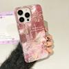 Luxury Fireworks Castle Laser Phone Case For iPhone 11 12 13 14 15 16 Pro Max Plus Shockproof Bumper Back Cover