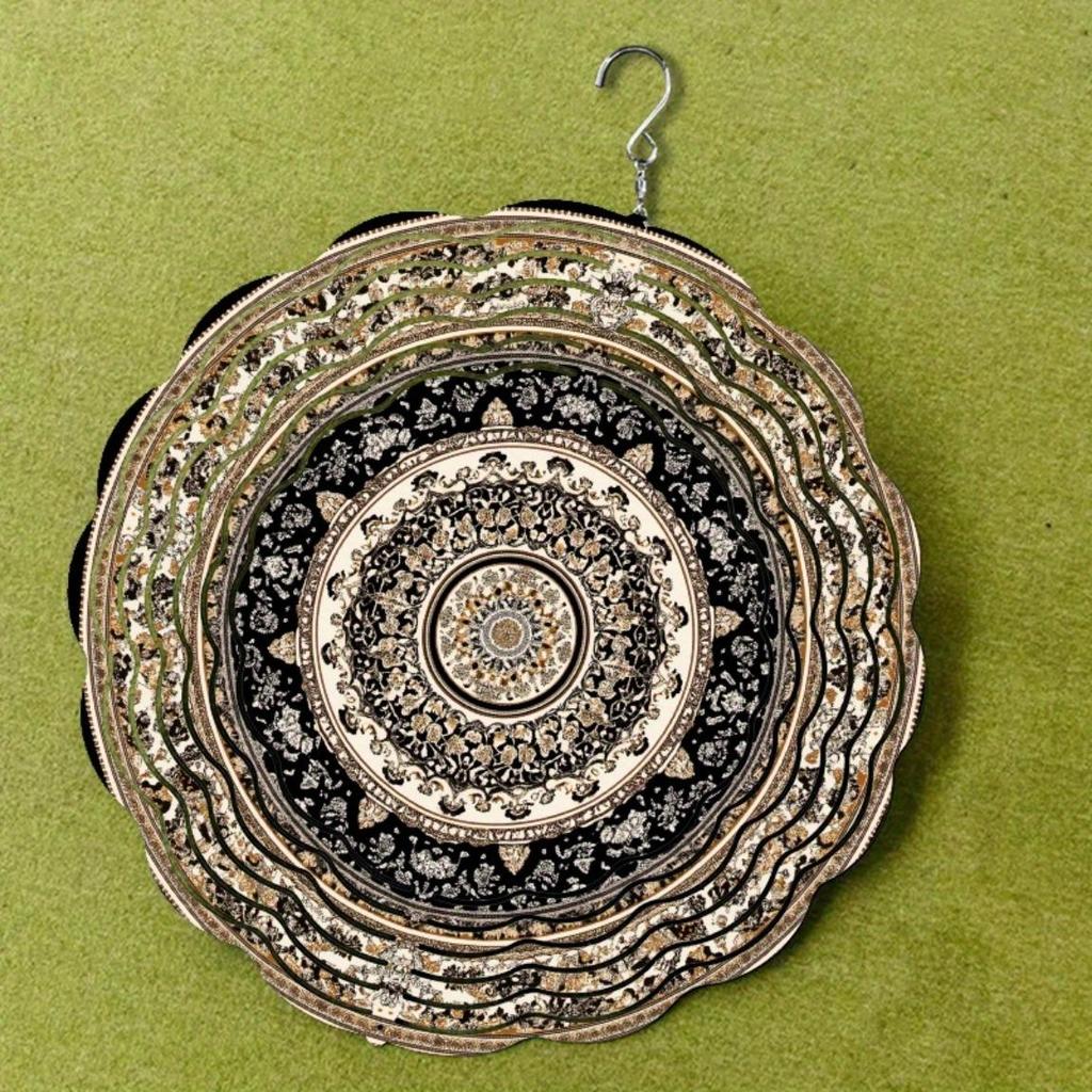 Wielowarstwowy wiatrak do dekoracji domu i ogrodu Styl klasyczny Ozdoba zewnętrzna na każdą porę roku Nie wymaga prądu