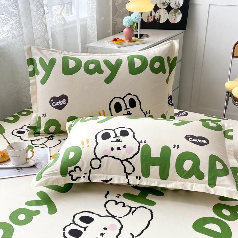 cotton Pillowcase Cotton Animals Dog Print Pillow shame