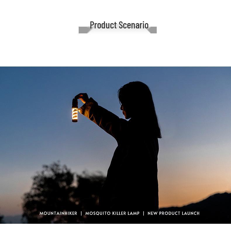 Mountain Tactical Mosquito Killer & Multi-Functional Camping Light