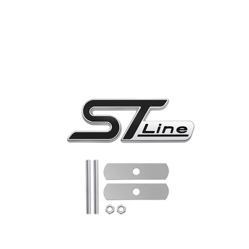 3D Metal Car Emblem Decal Auto Grille Badge For Ford ST Line Fiesta Focus Edition Car KUGA Mondeo Ecosport Auto Accessories